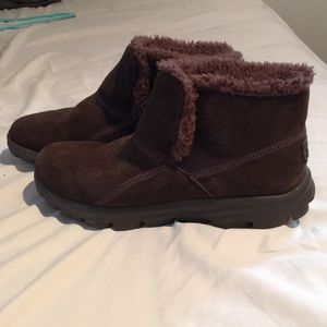 Sketchers On The Go Memory Foam Boots